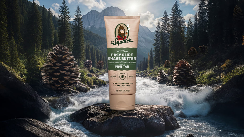 Easy Glide Shave Butter Pine Tar - Clean Up With Confidence