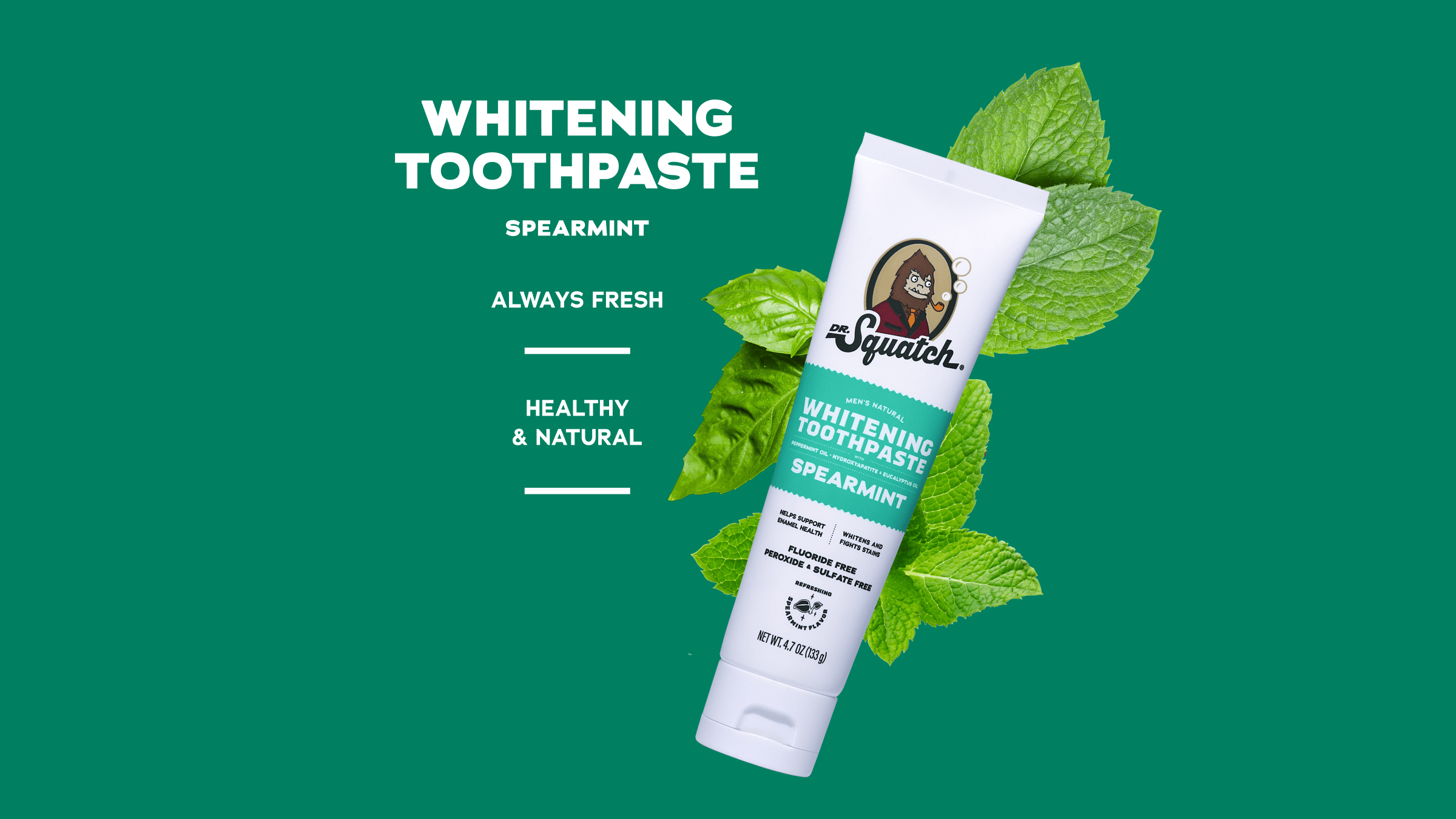 Spearmint Whitening Toothpaste - Find a Better Way to Lather