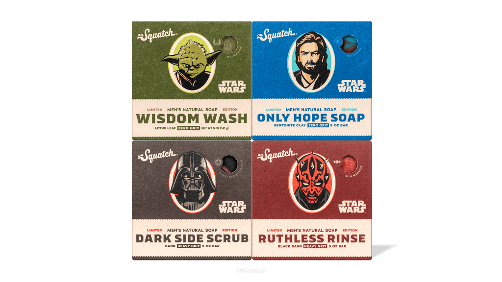 Star Wars Collection I 4-Pack - Make Your Soap Work Harder