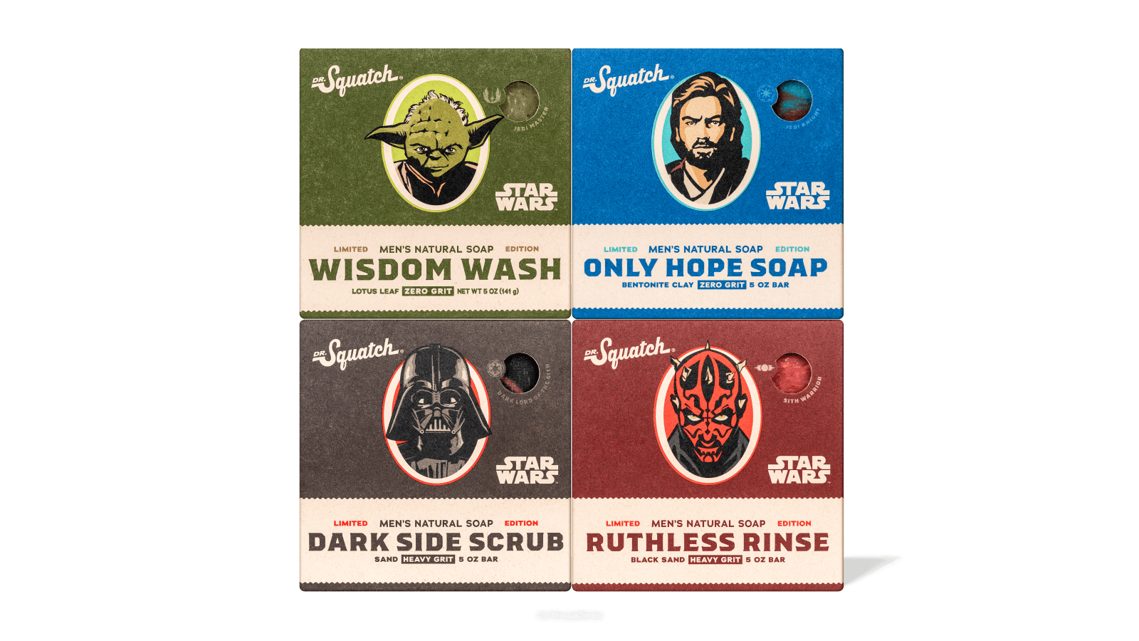 Star Wars Collection I 4-Pack - Make Your Soap Work Harder