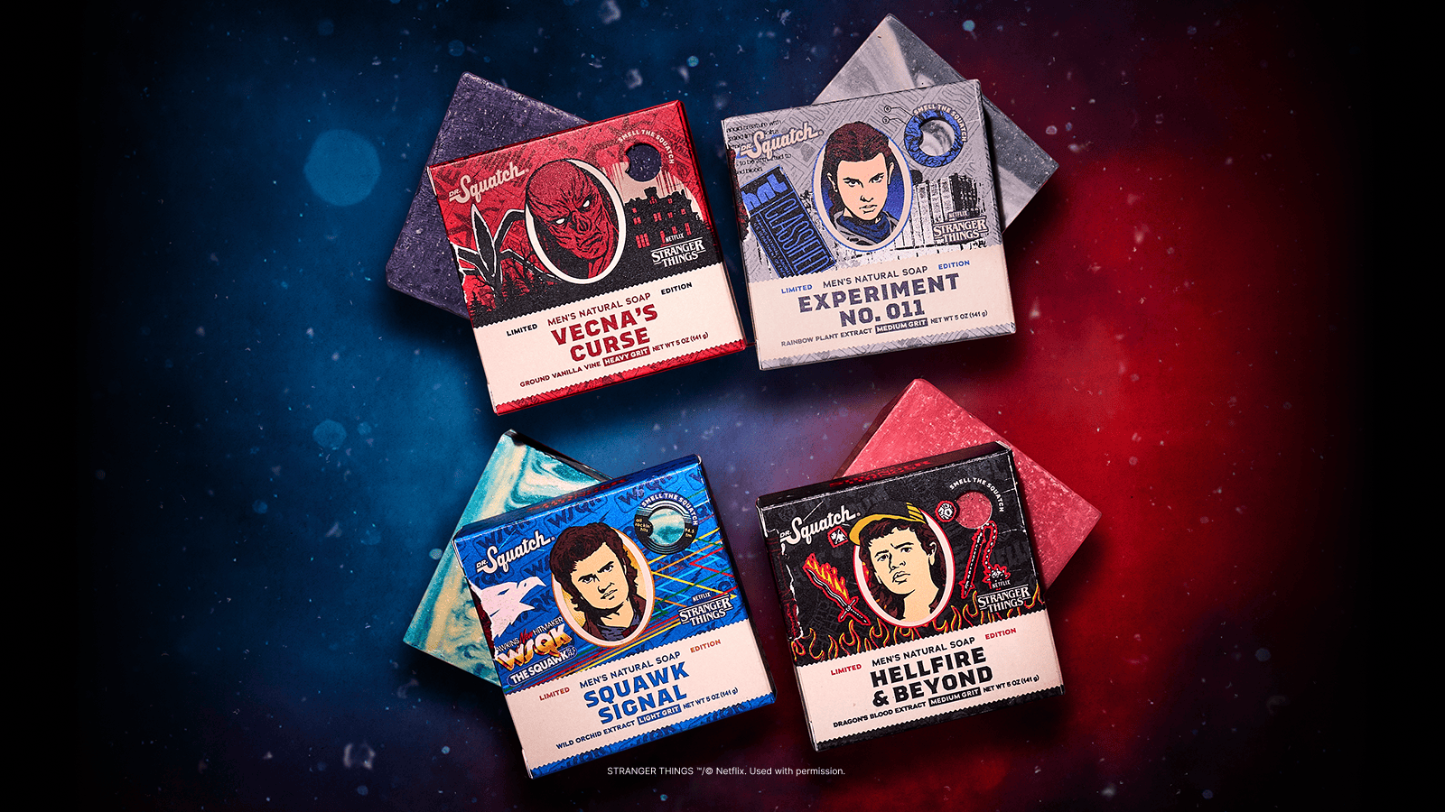 Stranger Things 4-Pack - Stay Ready After Every Wash