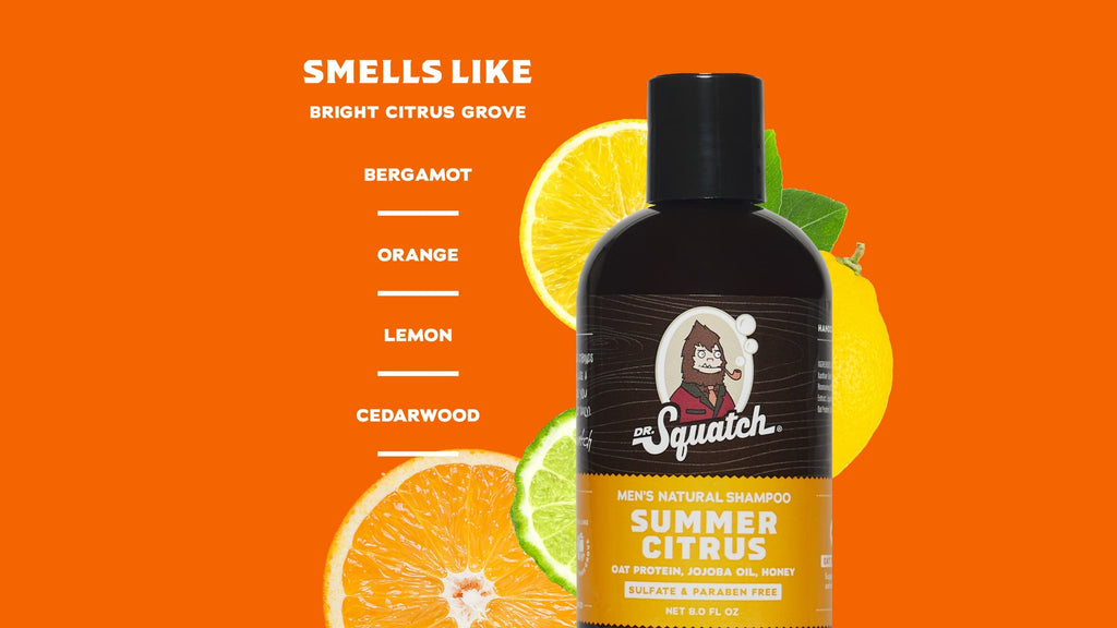 Summer Citrus Shampoo - Clean Up Then Head Out