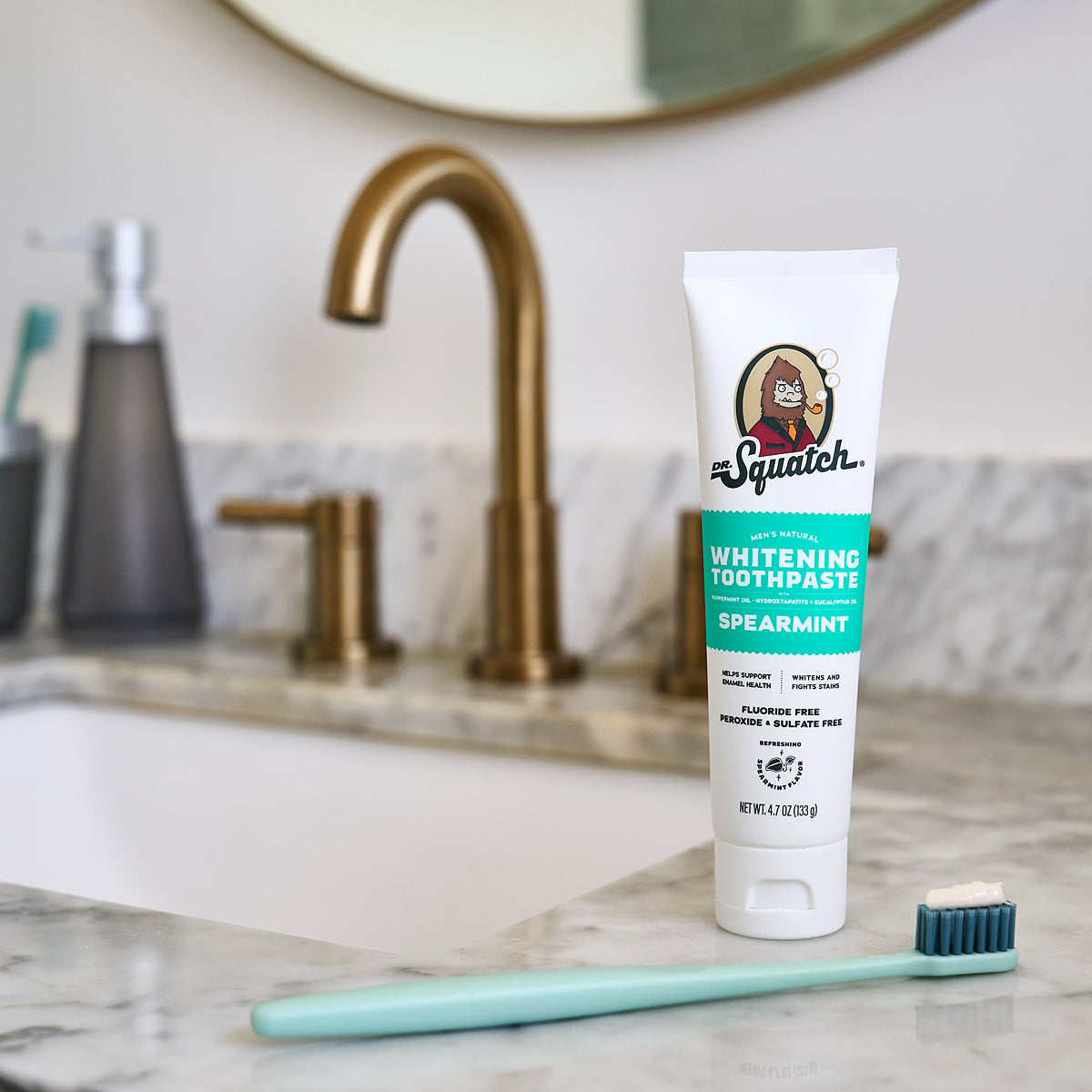 Spearmint Whitening Toothpaste - Find a Better Way to Lather