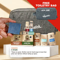 Carry On Trio - FREE Toiletry Bag - Built for Sweat and Grime