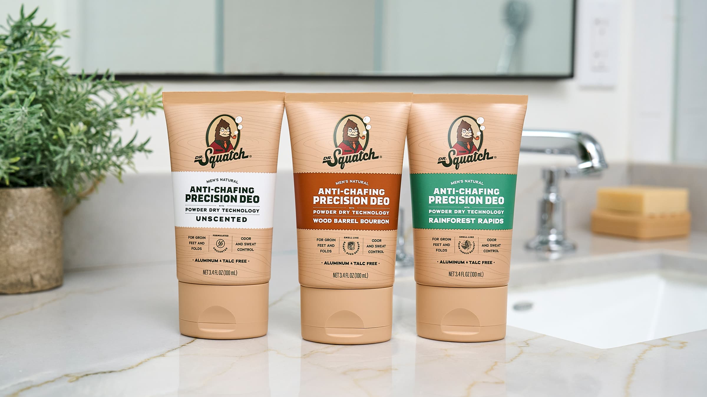 Unscented Precision Deo - Clean Up Then Head Out