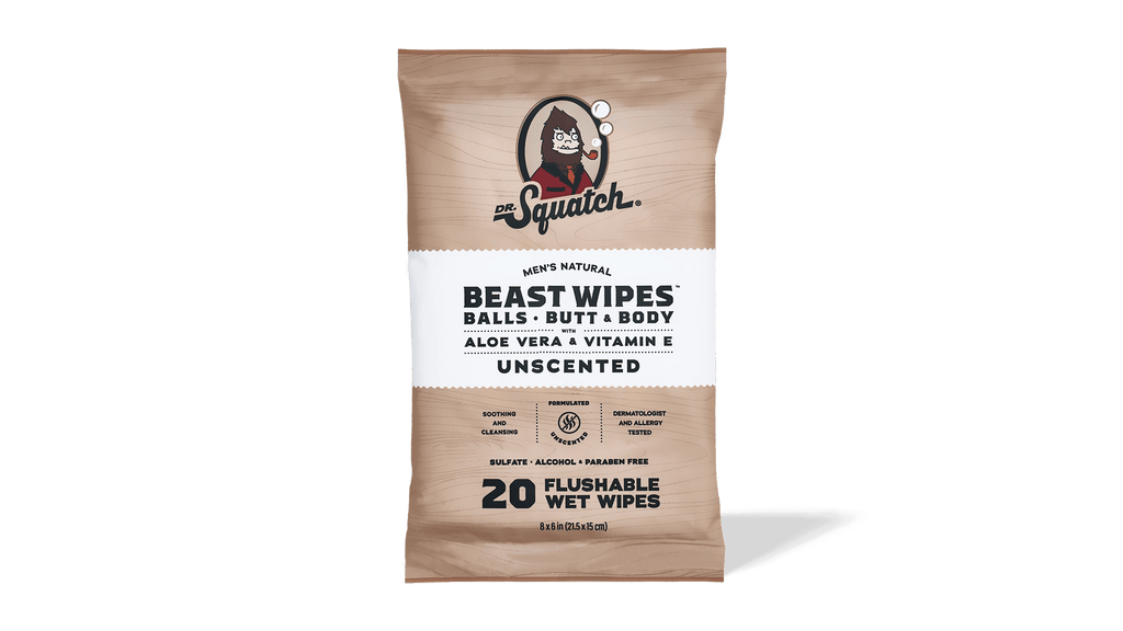 FREE Unscented Wipes - Smell Good and Feel Ready