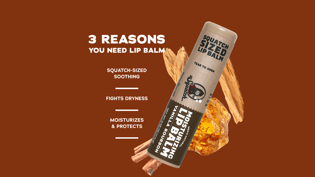 Vanilla Bourbon Lip Balm - Men's Care Made Simple
