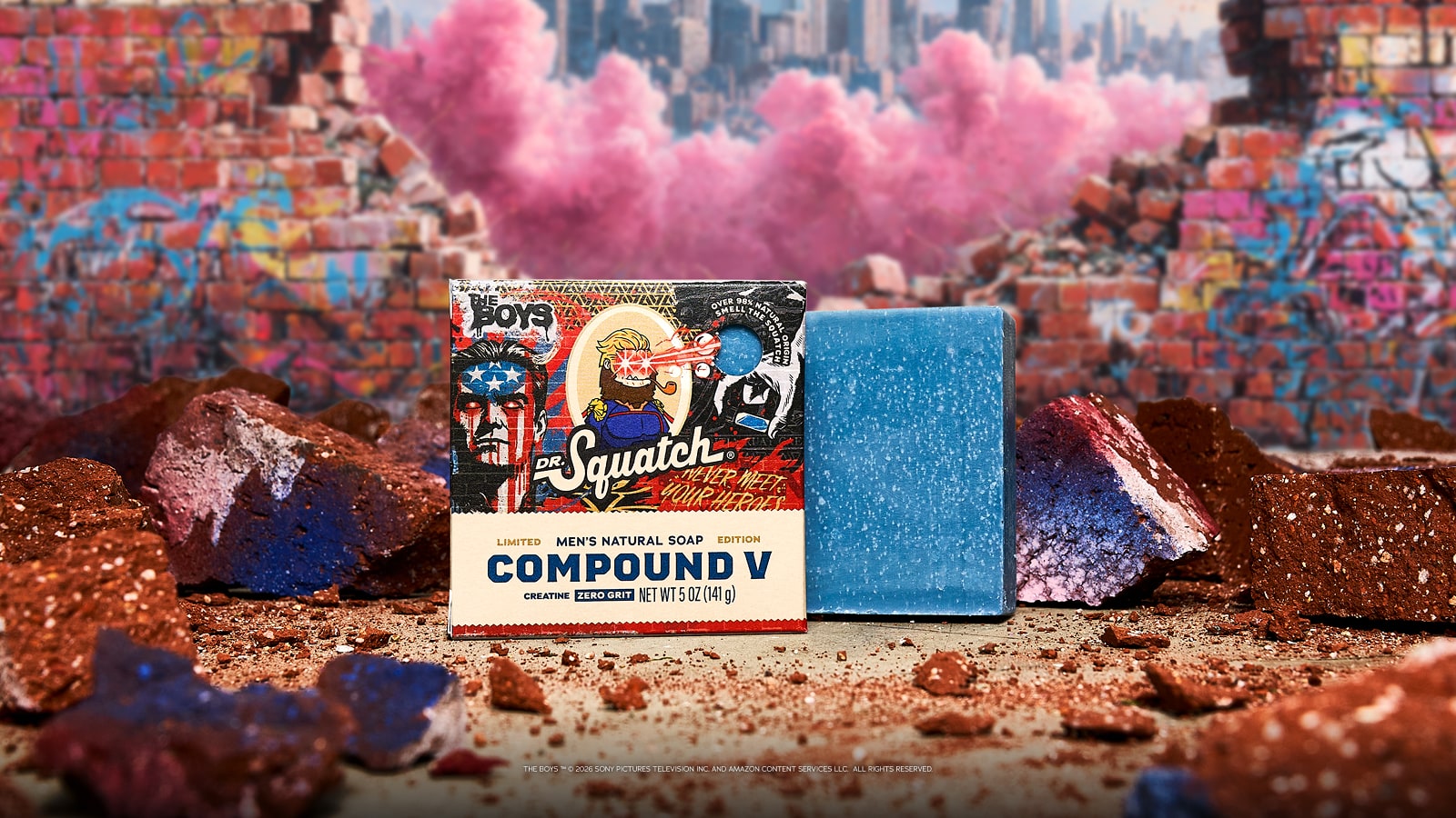 Compound V - Soap Built for Men
