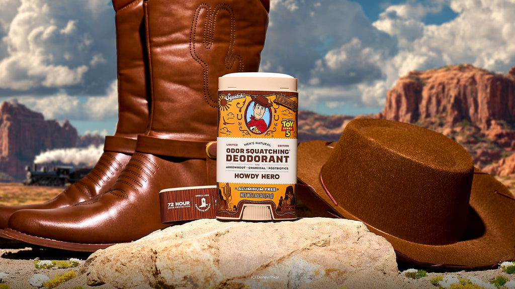 Howdy Hero Deodorant - Take Your Shower Higher