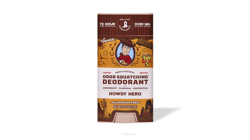 Howdy Hero Deodorant - Take Your Shower Higher
