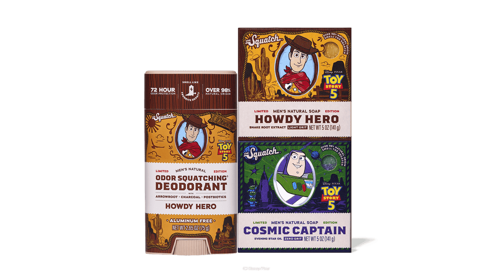 Woody & Buzz Lightyear 3-Pack - Start Clean Stay Confident