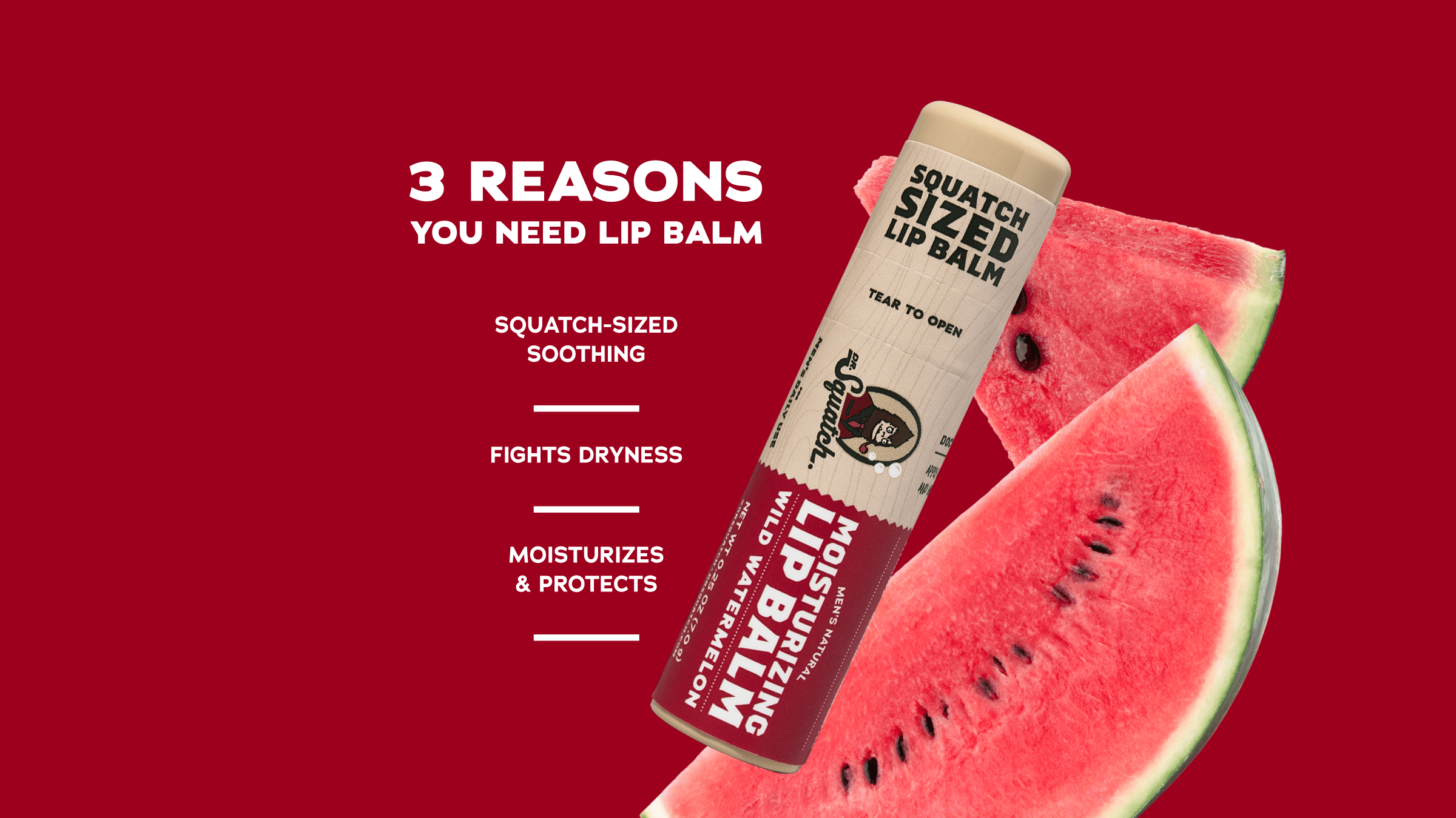 Wild Watermelon Lip Balm - Fresh Vibes Start Here