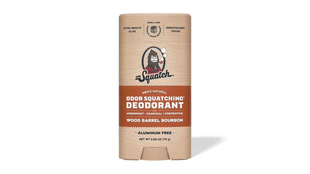 Wood Barrel Bourbon Deodorant - Lather Up and Level Up