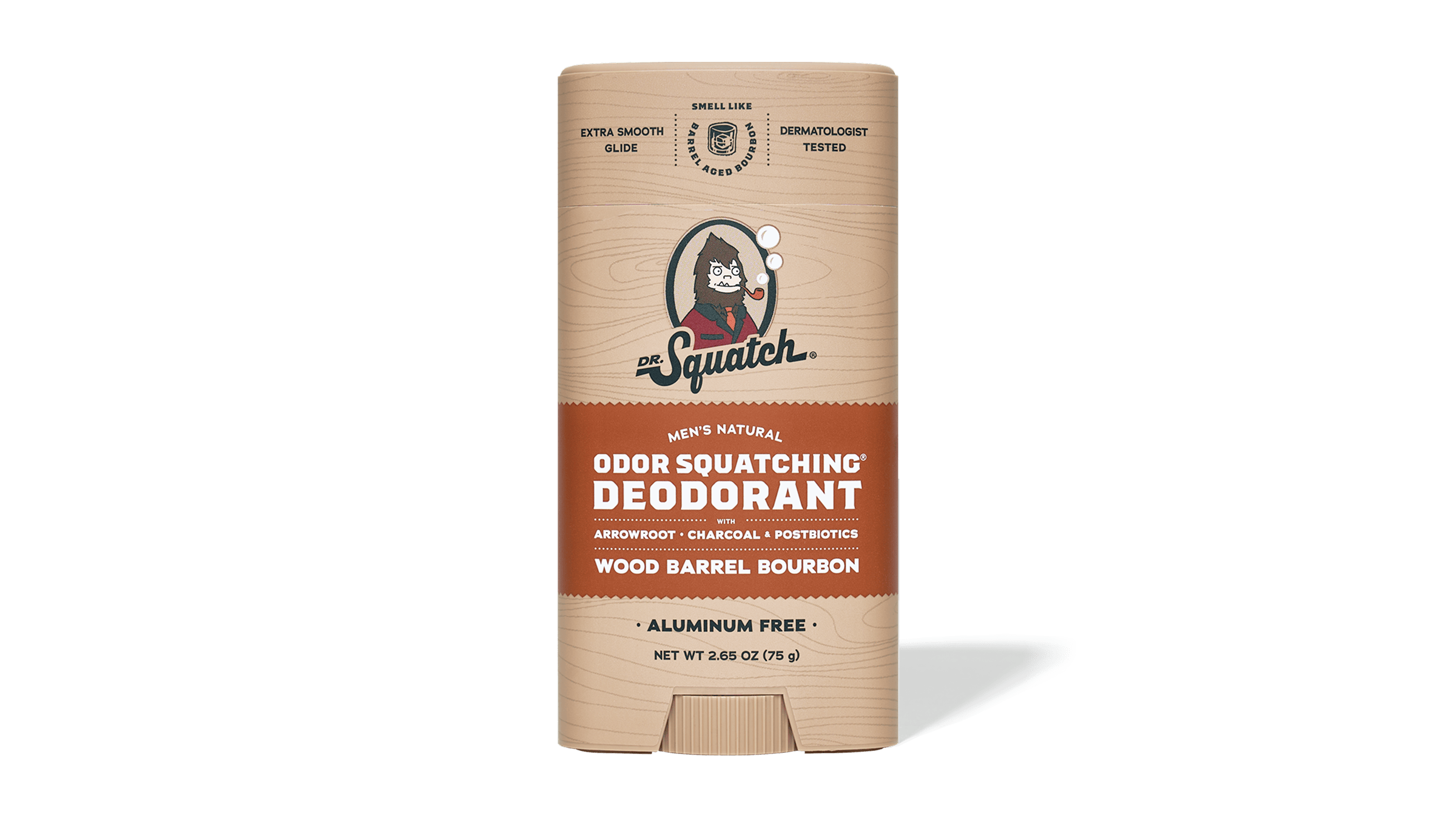 Wood Barrel Bourbon Deodorant - Lather Up and Level Up