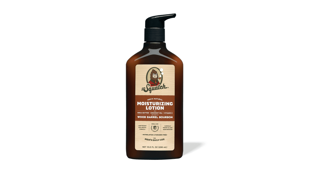 Wood Barrel Bourbon Lotion - Turn Sweat Into Fresh