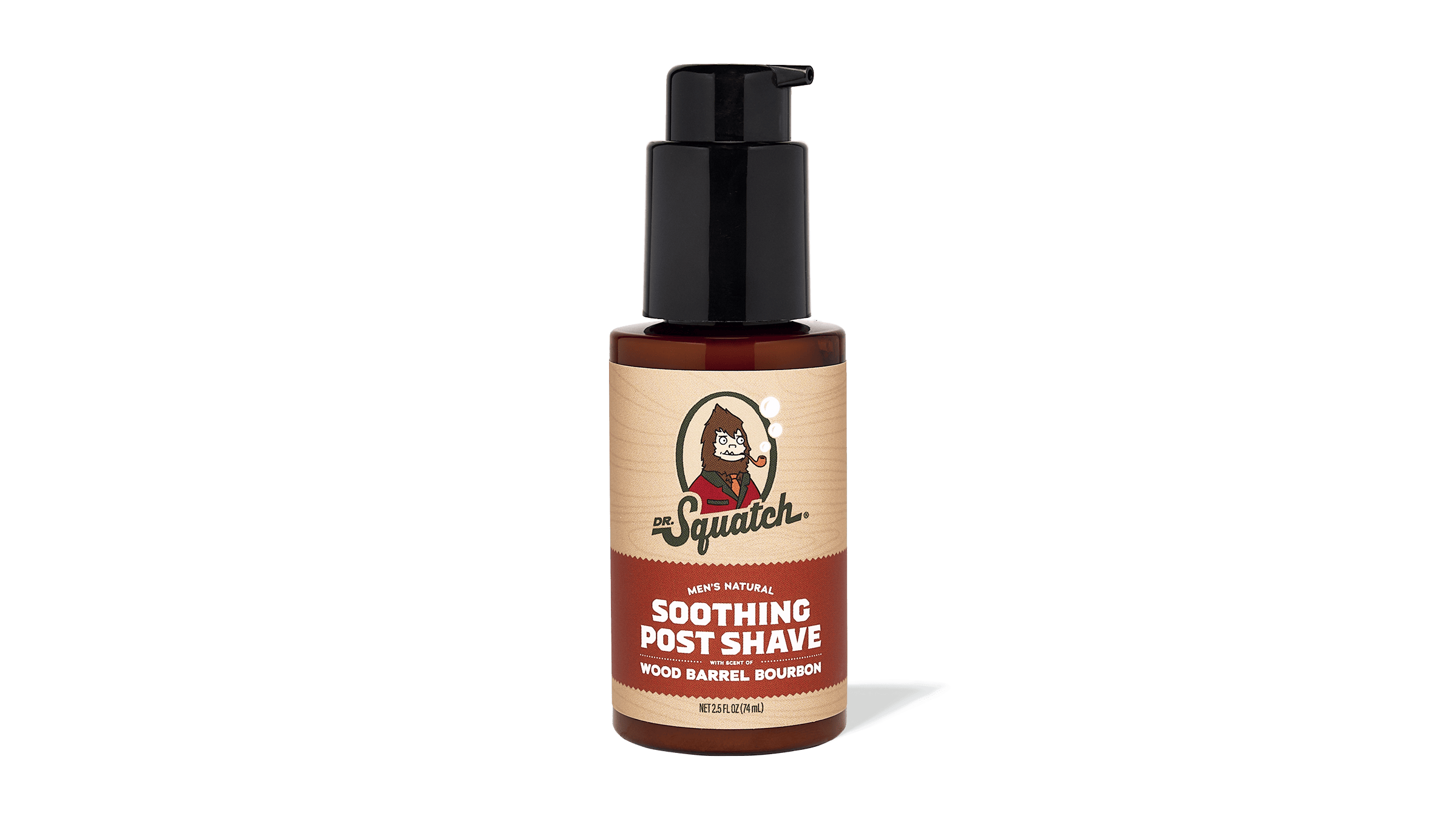 Soothing Post Shave Wood Barrel Bourbon - Clean Scents for Men