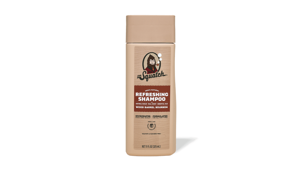 Wood Barrel Bourbon Shampoo - Clean Confidence Starts Here