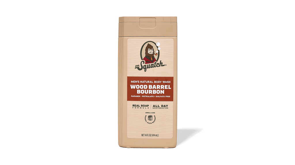 14 oz Wood Barrel Bourbon Body Wash - Soap That Shows Up