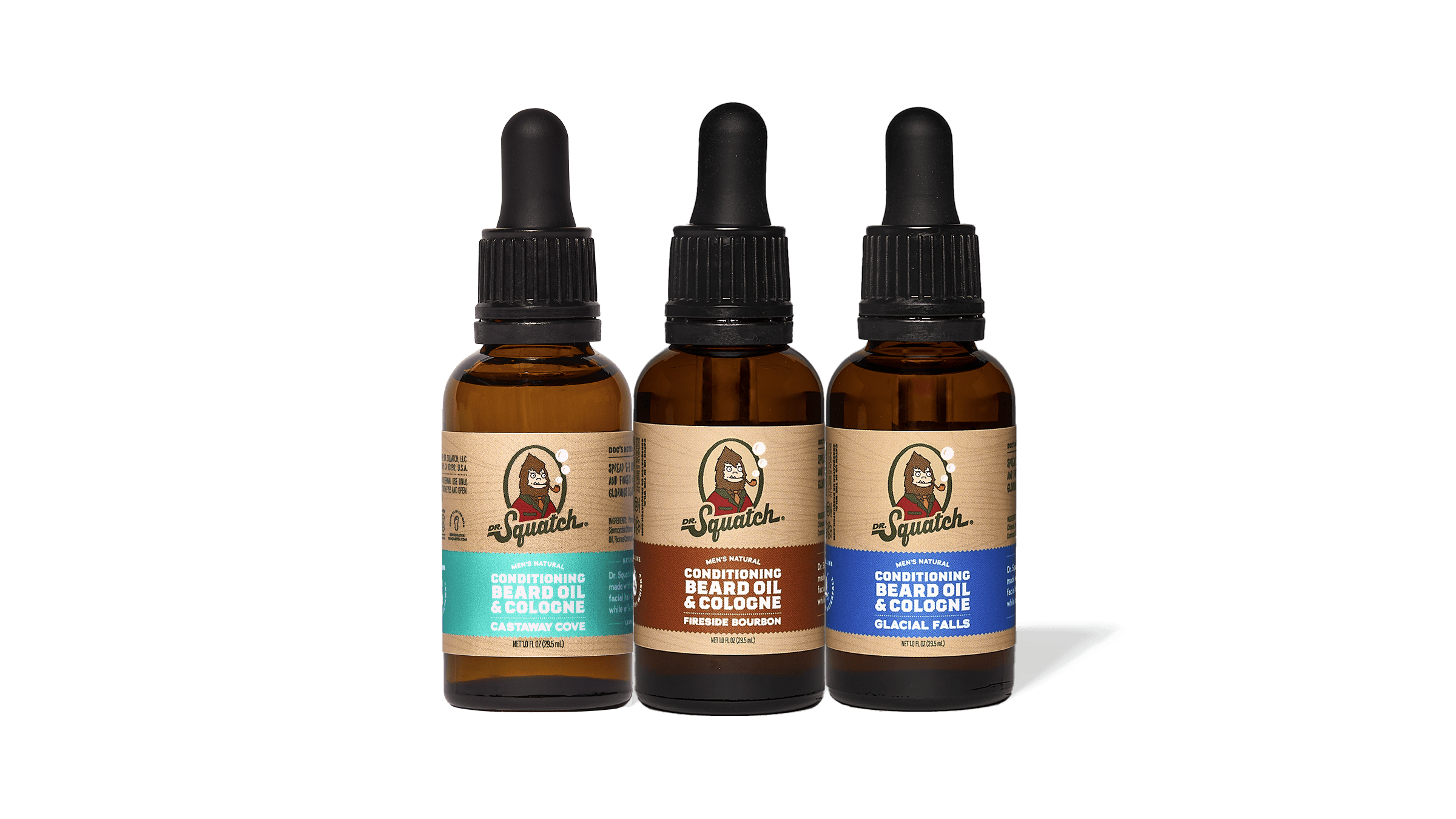 Beard Oil 3-Pack - Clean Up With Style