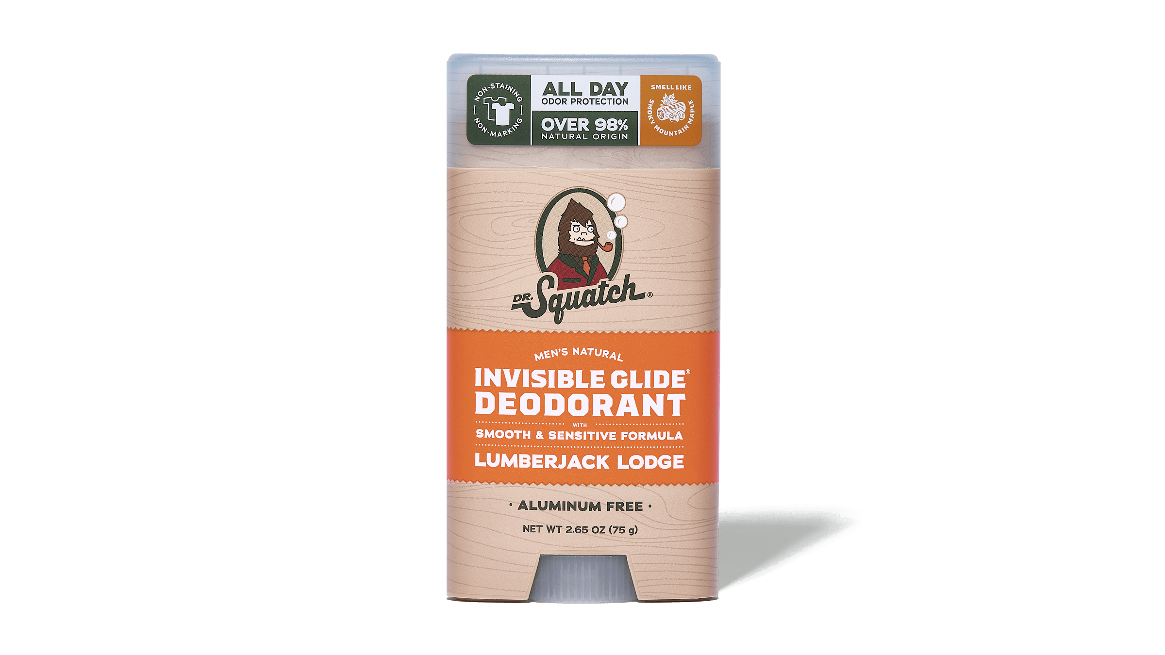 Lumberjack Lodge Invisible Glide Deodorant - Go Beyond Basic Soap