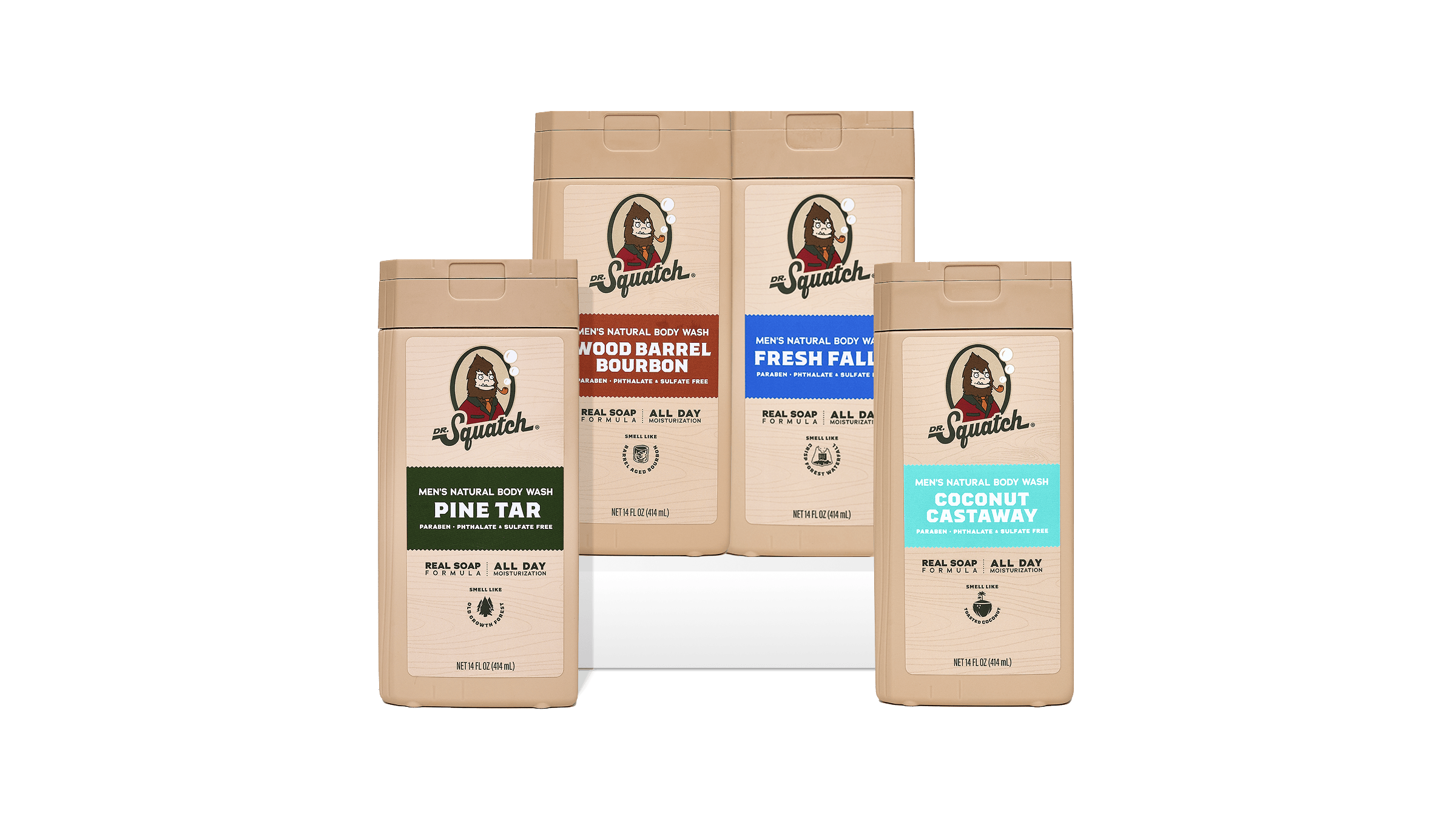 Body Wash 4-Pack - Make Every Shower Better