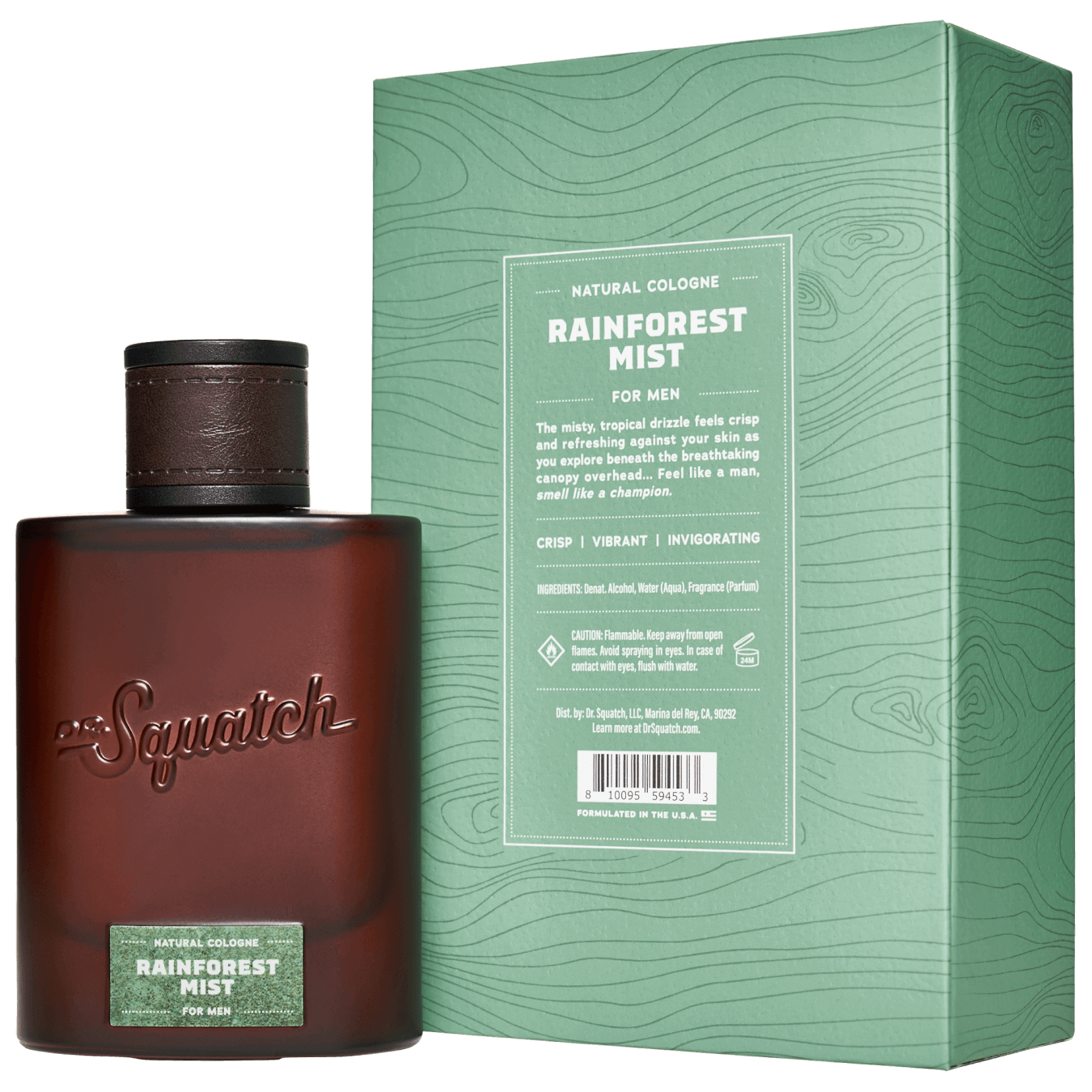 Rainforest Mist Cologne with Free Deo! - Made for Daily Clean
