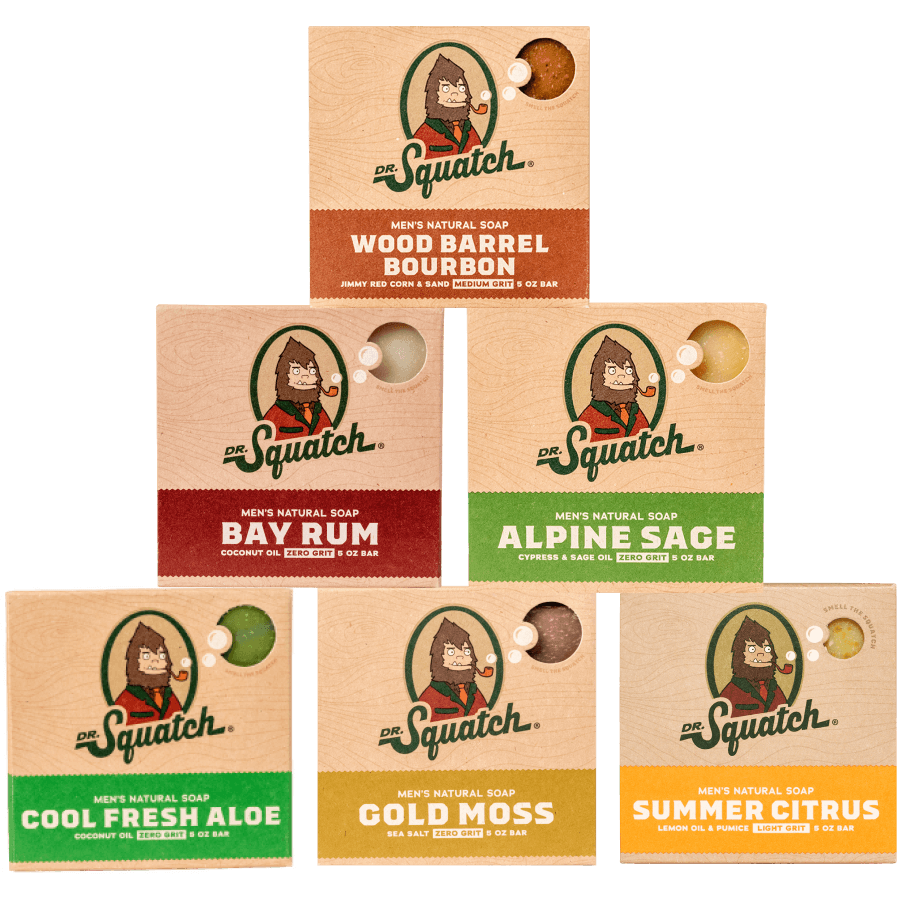 Bar Soap Subscription, 6-pack - Shower Fuel for Men