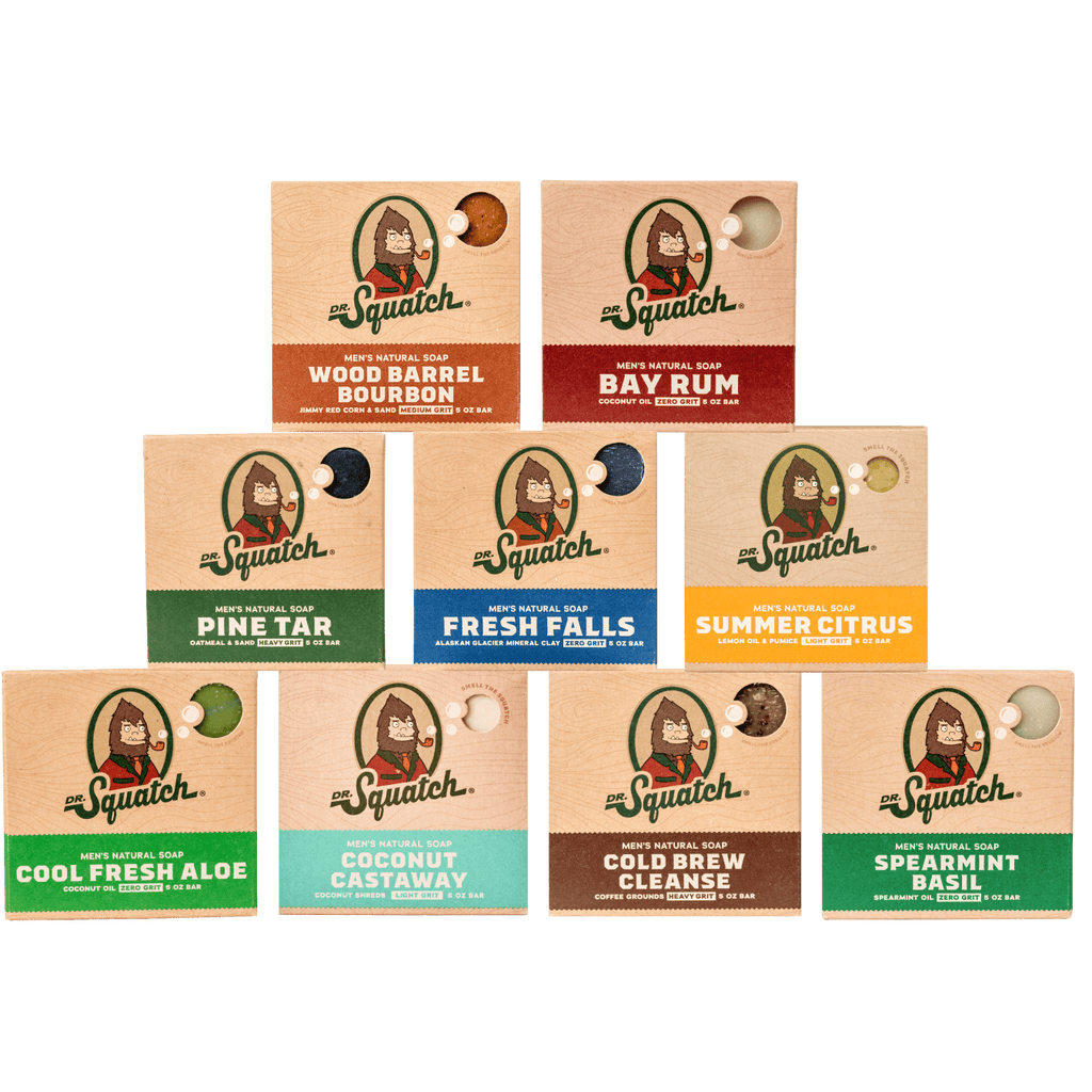 FREE Toiletry Bag + 9-Pack Bar Soap - Freshness for the Daily Grind