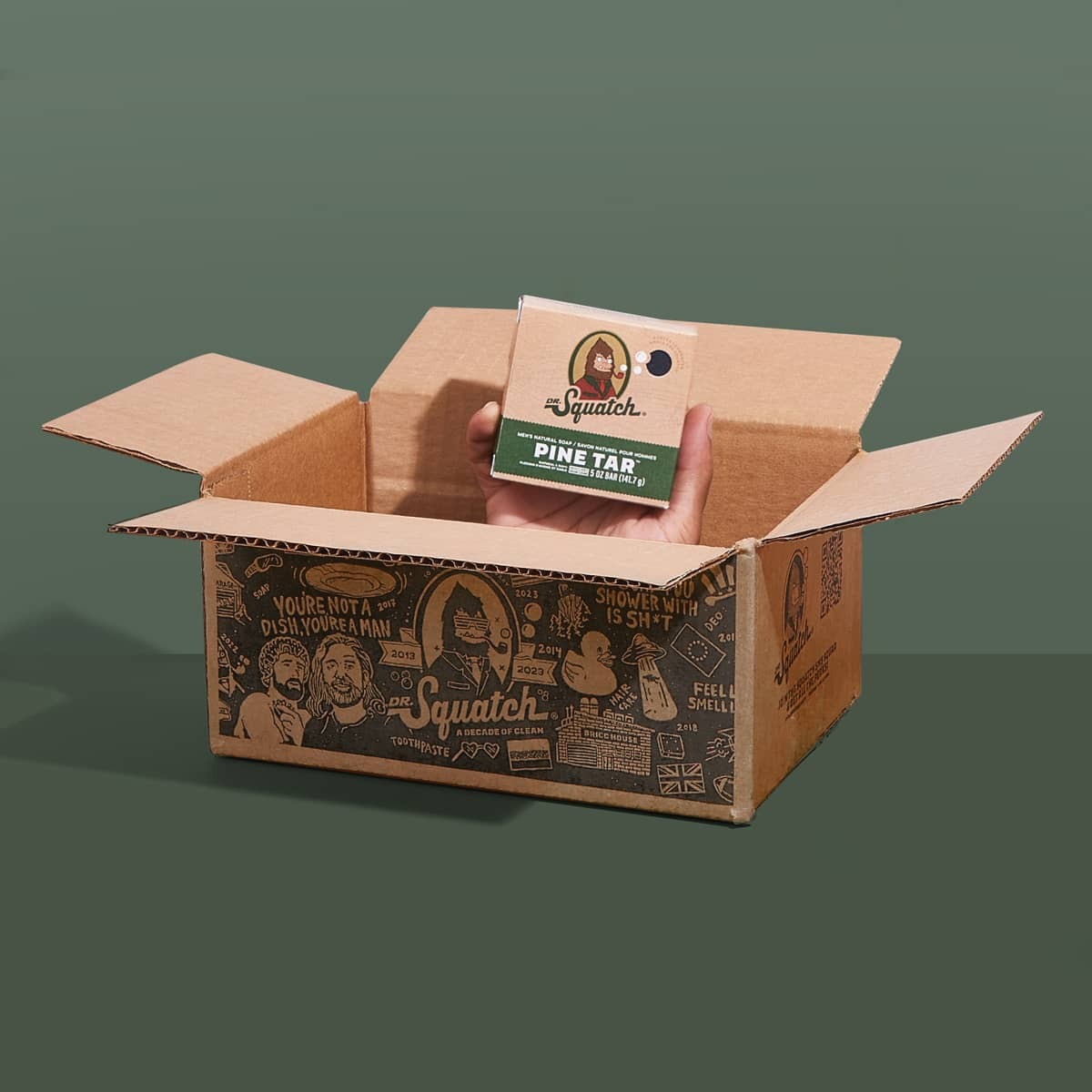 Squatch Box - Bring Better to Your Shower