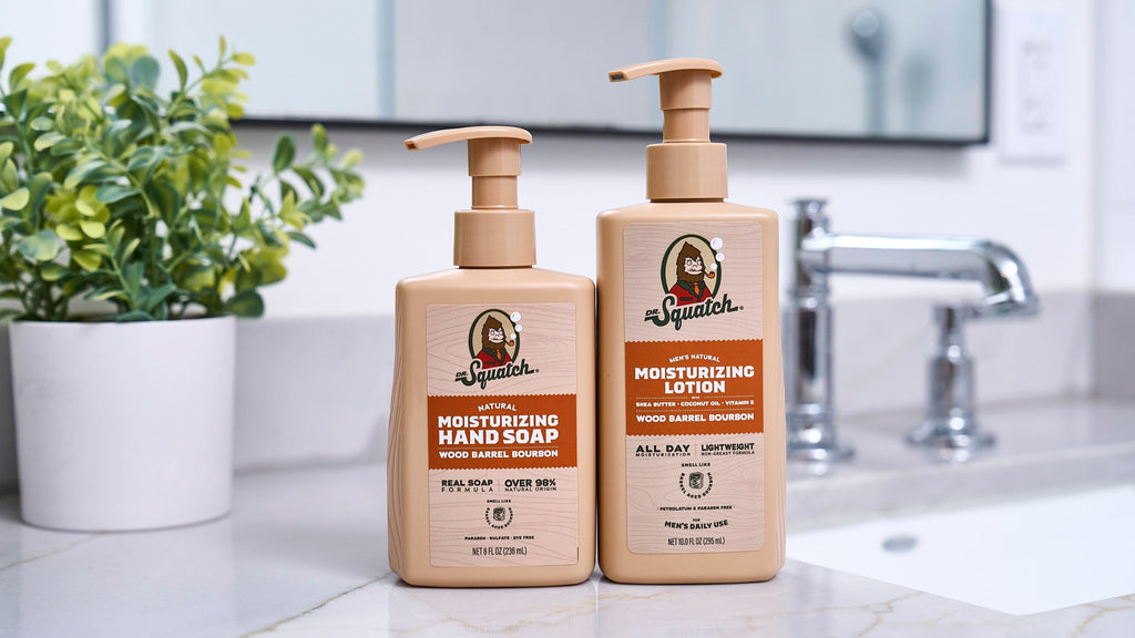 Wood Barrel Bourbon Hand Soap - Feel Clean and Smell Clean